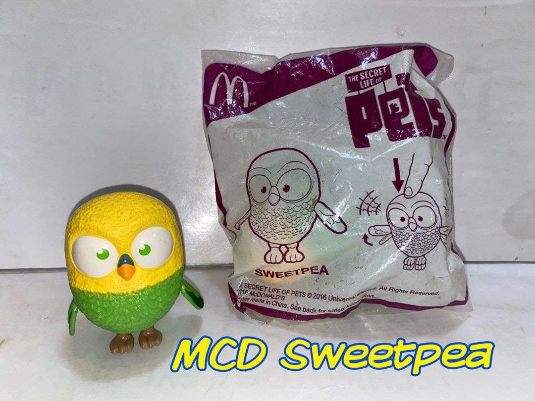 Mcdonald's gidget toy sales