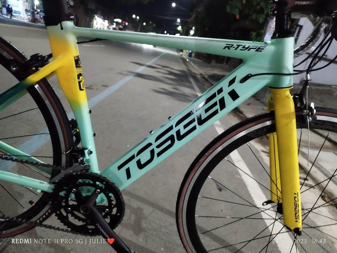 2023 TOSEEK R-TYPE AERO ALLOY 2x9 ROADBIKE, Sports Equipment, Bicycles ...
