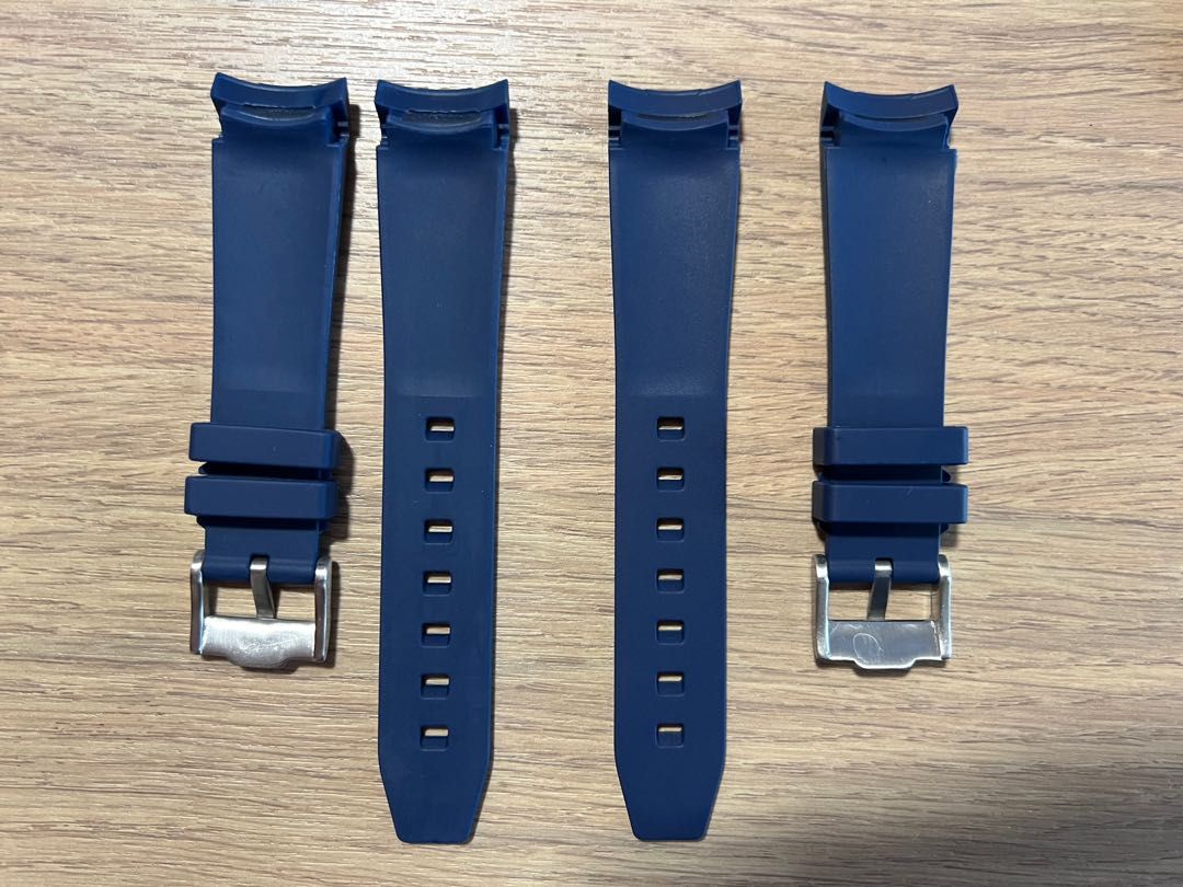 21mm vulcanised rubber straps Luxury Watches on Carousell