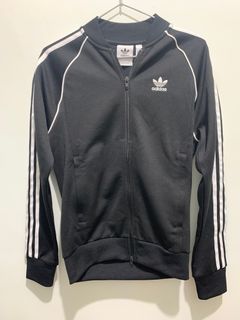 #23吃土季  二手衣櫃 愛迪達 adidas originals sst 運動外套 復古外套 棒球外套 黑色 極新 9.5成新 男版xs號 少穿 幾乎全新cw1256