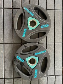 2 x 10kg plates