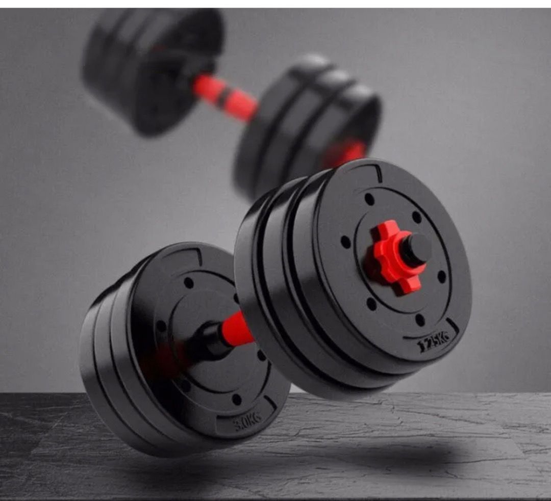 40 KG Dumbbells with options for Multiple configurations, Sports