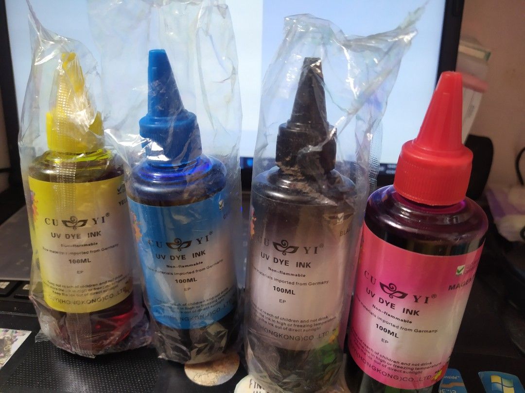 4 Colors Cuyi Universal Ink For Inkjet Printer Dye Ink For Epson Brother Hp 100ml On Carousell 4934