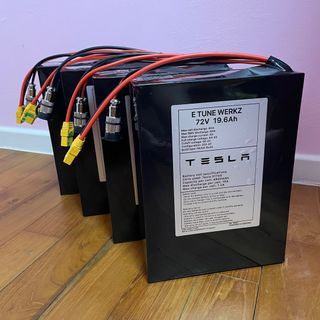 72V 20Ah Tesla Cell battery Panasonic 60a discharge External Battery For Fiido Ebike Eco drive Jimove Dualtron