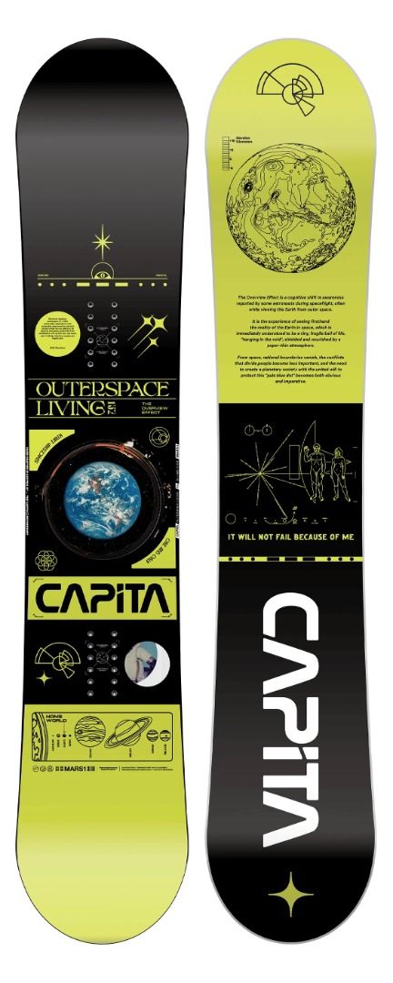 全新2023 Capita Outerspace Living 152cm snowboard, 運動產品, 其他 