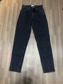 💯 Auth Zara High Waist Mom Jeans