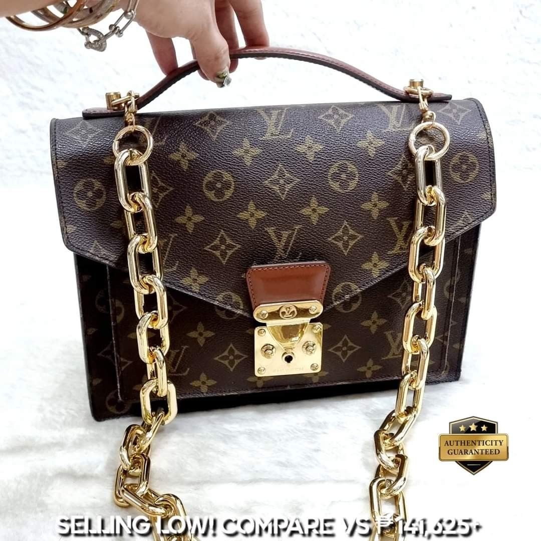 Louis-Vuitton-Monogram-Monceau-28-Hand-Bag-Brief-Case-M51185 – dct