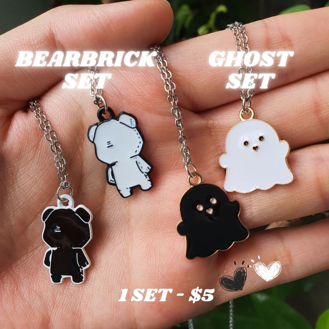 cute matching necklaces anniversary valentine gift present