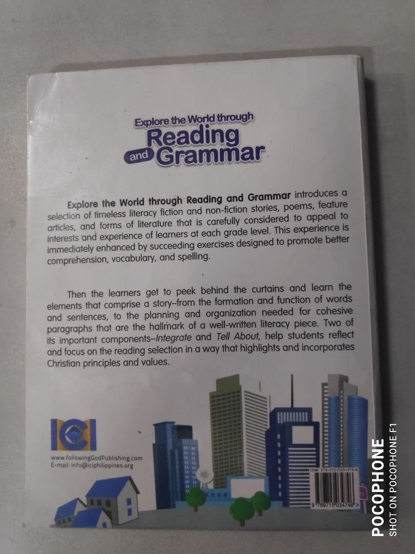 [ NC-6-16 ] SCHOOLBOOK | Explore The World Through Reading & Grammar ...