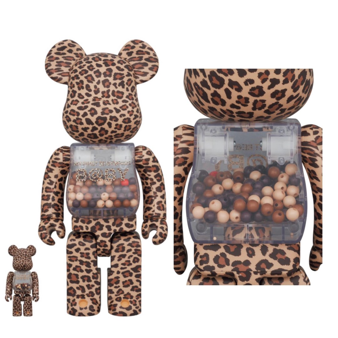 預訂Pre-Order) MY FIRST BE@RBRICK B@BY LEOPARD Ver. 100% & 400% MY