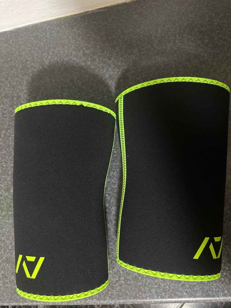 A7 Rigor Mortis Knee Sleeves 2XL, Sports Equipment, Other Sports Equipment and Supplies on