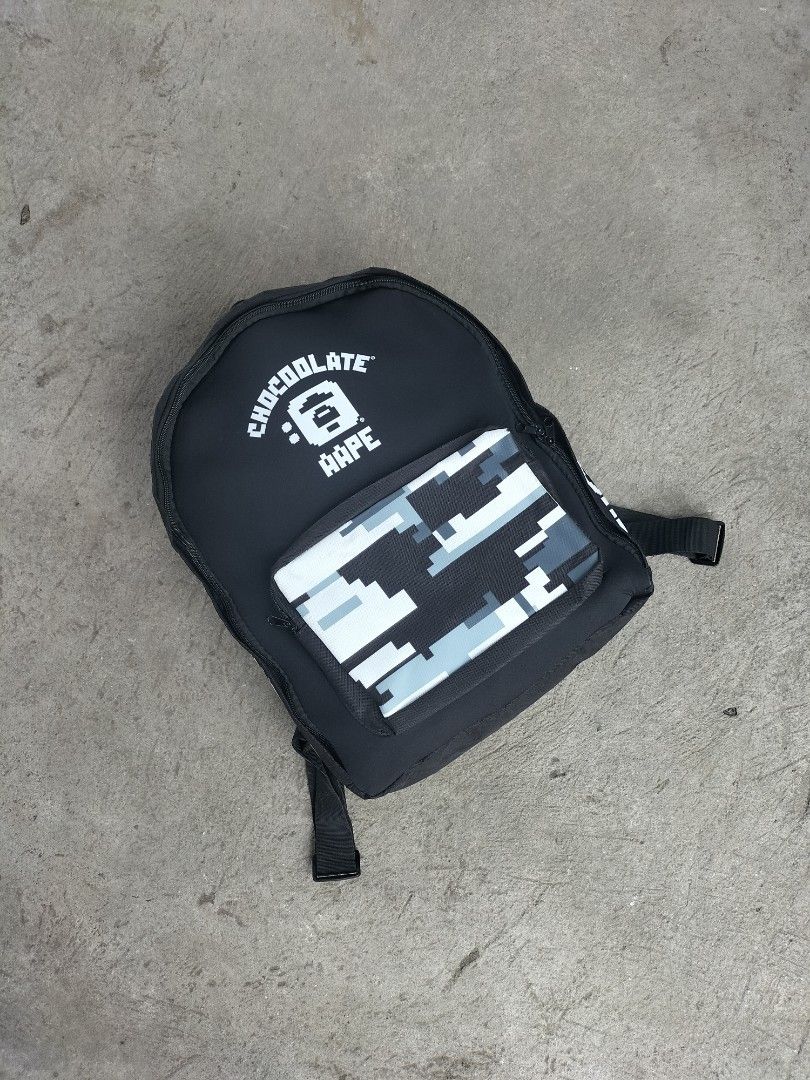 Aape x shop chocoolate backpack