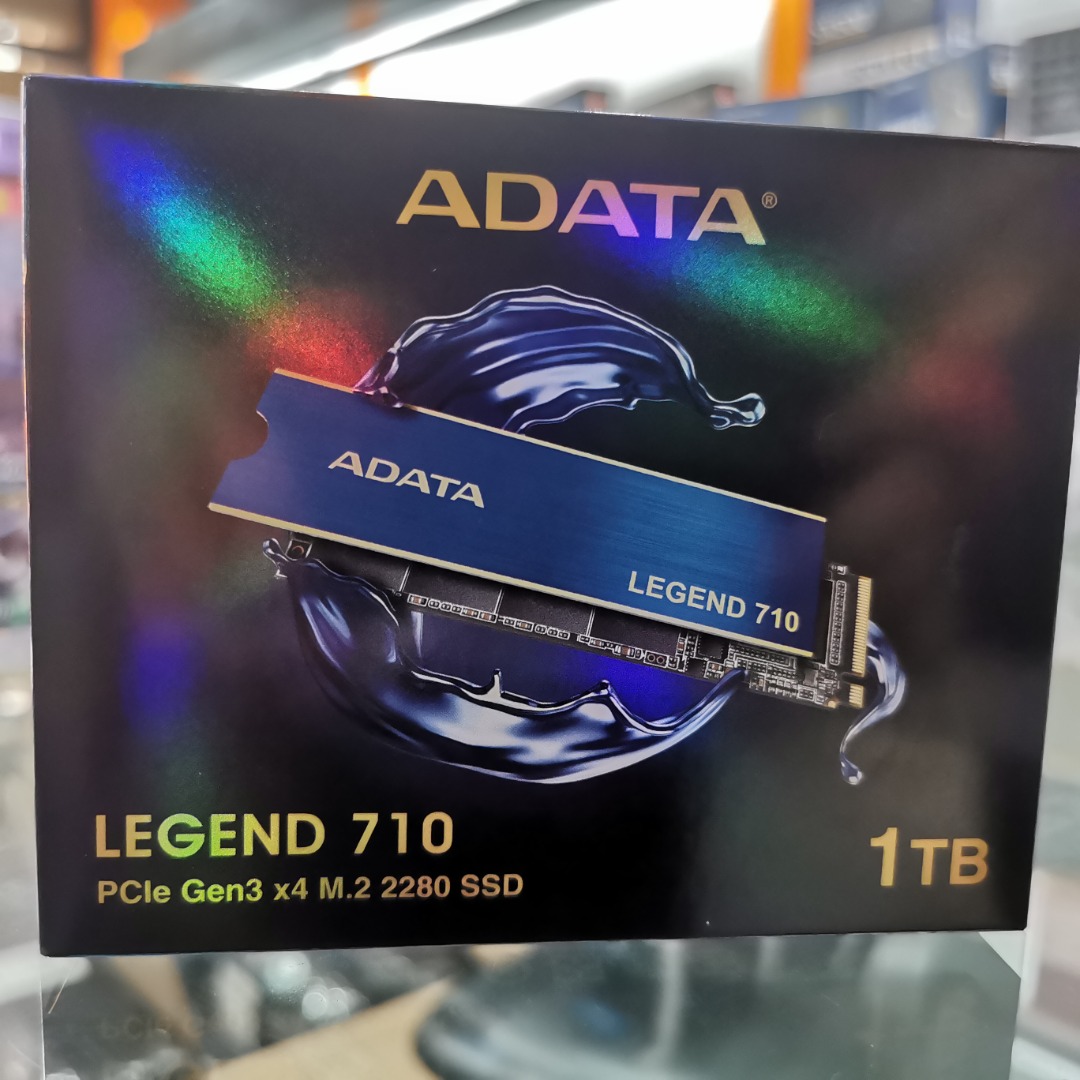 Adata Legend 710 1TB 2280 PCIe 3.0 M.2 NVMe, Computers & Tech, Parts ...