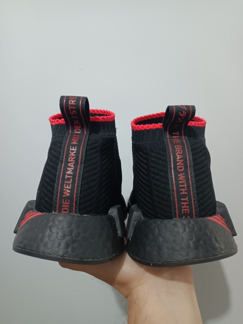 Nmd cs1 shock red on sale