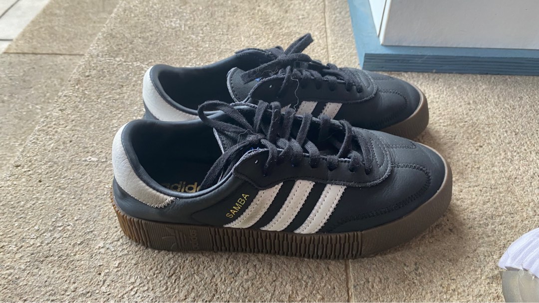 Adidas Sambarose black Women s Fashion Footwear Sneakers on