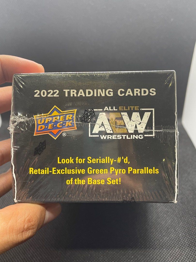 AEW Upper Deck 2022 Trading Cards (Blaster Box of 8 Packs), Hobbies & Toys, Toys & Games on