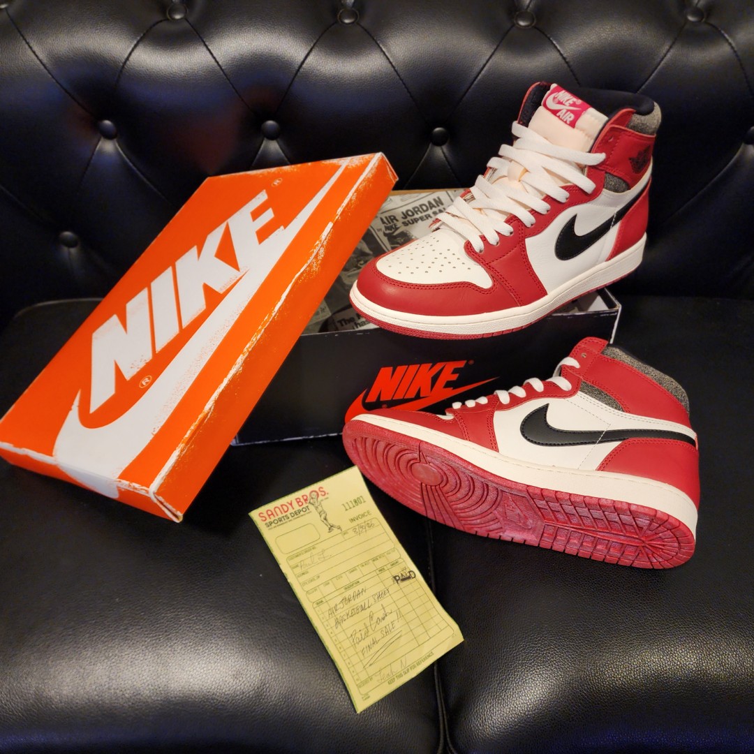 Air Jordan 1 Retro High OG Lost and Found - DZ5485-612, Size 9US - 100% ...