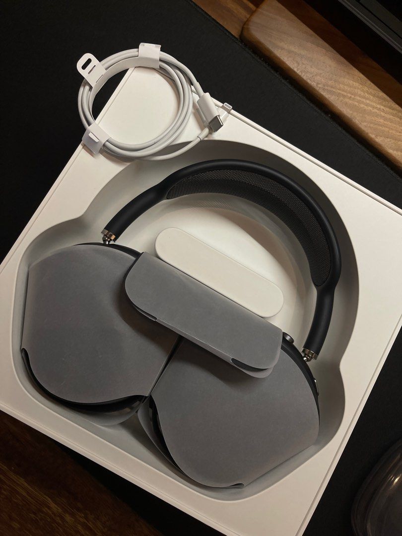 AirPods Max Space Grey + AppleCare, Audio, Headphones & Headsets on Carousell
