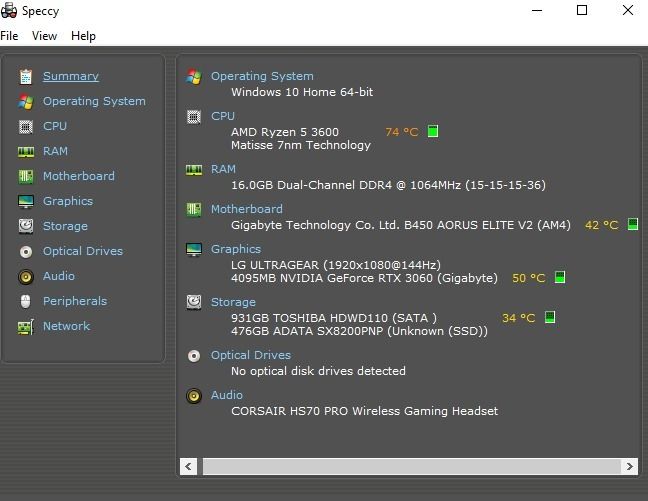 AMD Ryzen 5 3600 16GB Ram Destop Gaming PC Full Gaming Set