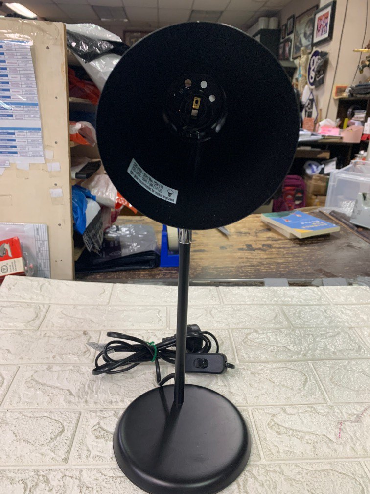 Anko Black Desk Lamp, Furniture & Home Living, Lighting & Fans