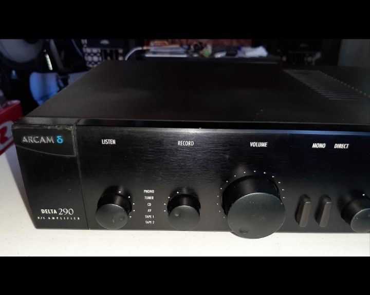 Arcam Delta 290 (Category: Soundbars, Speakers & Amplifiers) located in Carmona. Submitted by electronboy (Listing ID 1228238807, Image 3). Description: Arcam Delta 290 Integrated Amplifier 70 watts per channel into 8 ohms 220 volts 50/60 Hz Good Working Condition as a Power Amplifier Issue: Preamp input selector not working properly. I use it as a Power Amplifier. Same as Delta 290P Power Amplifier.