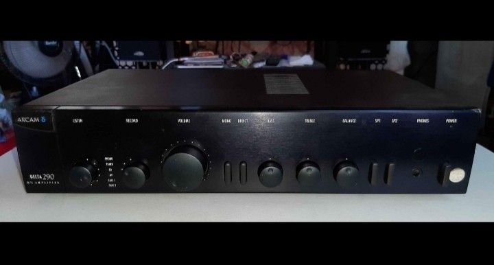 Arcam Delta 290 (Category: Soundbars, Speakers & Amplifiers) located in Carmona. Submitted by electronboy (Listing ID 1228238807, Image 1). Description: Arcam Delta 290 Integrated Amplifier 70 watts per channel into 8 ohms 220 volts 50/60 Hz Good Working Condition as a Power Amplifier Issue: Preamp input selector not working properly. I use it as a Power Amplifier. Same as Delta 290P Power Amplifier.