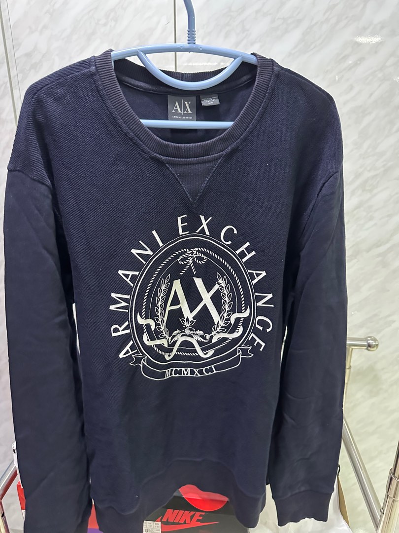 ARMANI EXCHANGE SWEATER, Men's Fashion, Coats, Jackets and Outerwear on