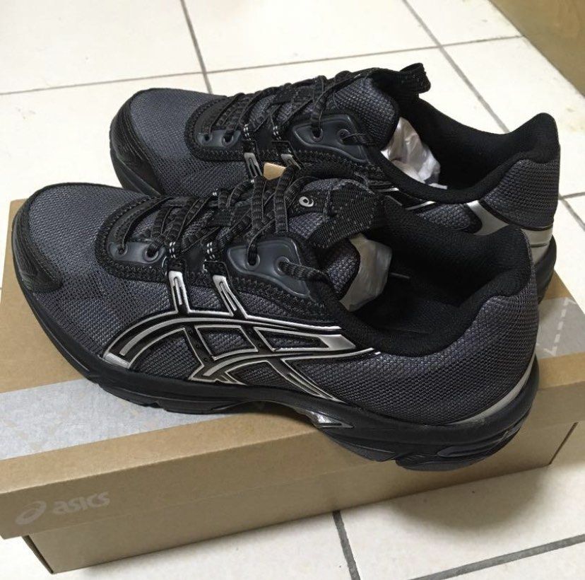 Asics UB2-S GEL-1130 黑銀kiko聯名款#23吃土季, 他的時尚, 鞋, 休閒鞋