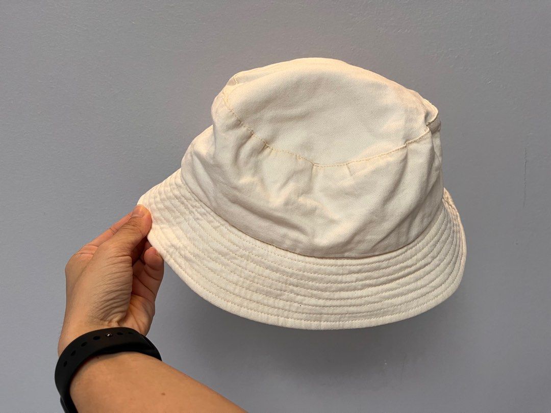 ASOS Cream Bucket Hat, Women's Fashion, Watches & Accessories, Hats
