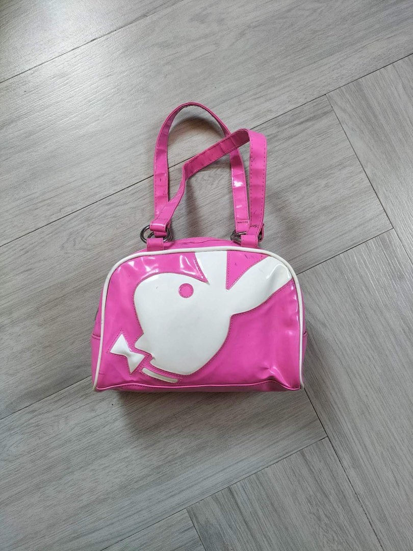 Authentic vintage playboy shoulder bag, Women's Fashion, Bags & Wallets, Shoulder Bags on Carousell