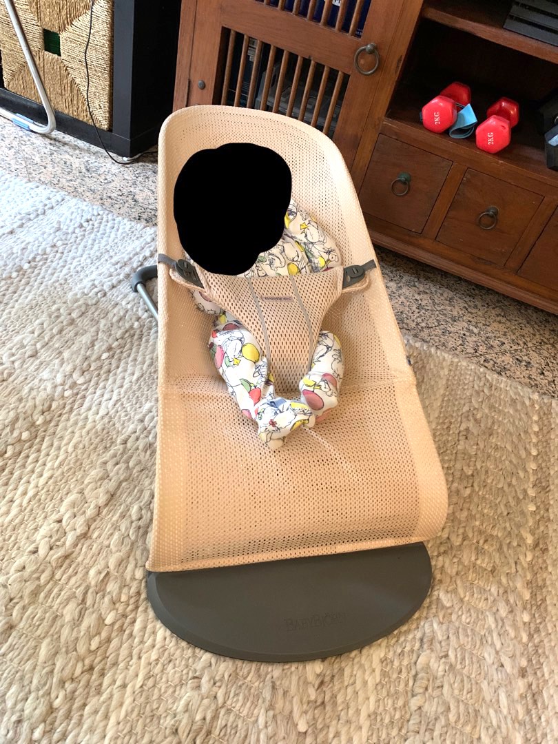 Baby Bjorn Bouncer Bliss Mesh, Pearly Pink, Babies & Kids, Baby Nursery
