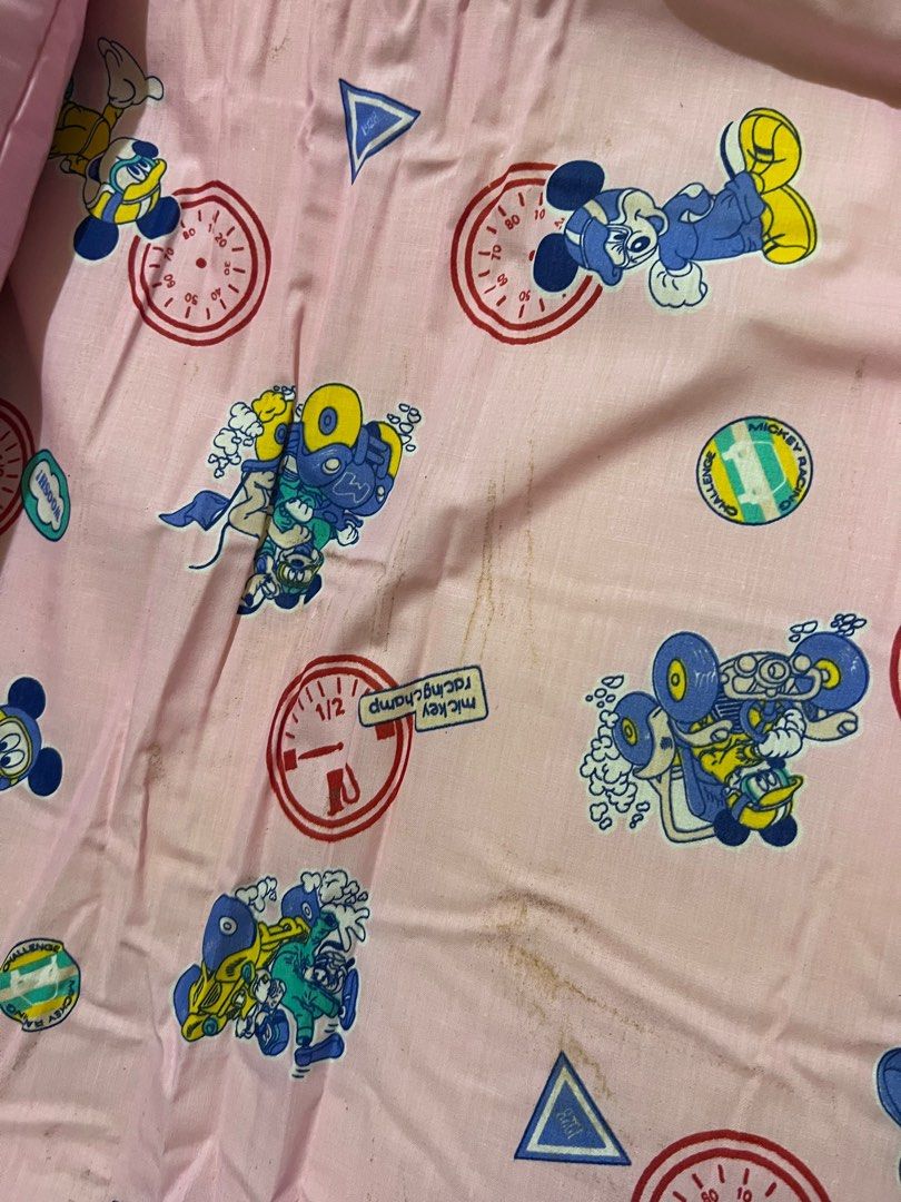 Baby comforter crib set (Category: Cots & Cribs) located in Cavite. Submitted by thehiddenhanger (Listing ID 1228316747, Image 3). Description: Needs washing only. Never been used but because of the leak from storage area, had a removable stain. Gogo express large pouch is 120 pesos for metro manila..