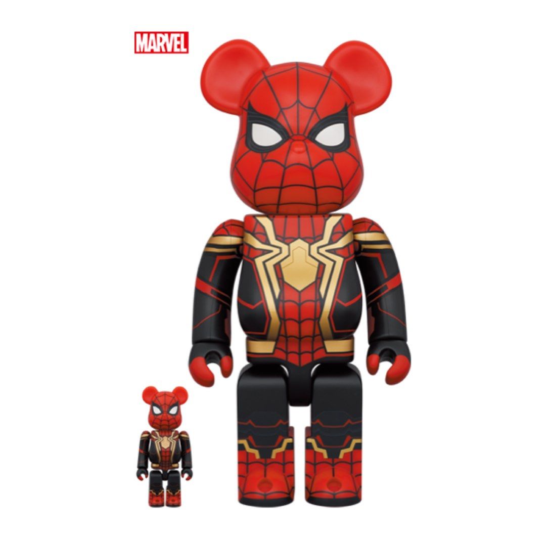 預訂BEARBRICK SPIDER-MAN INTEGRATED SUIT 100％ & 400％, 興趣及遊戲