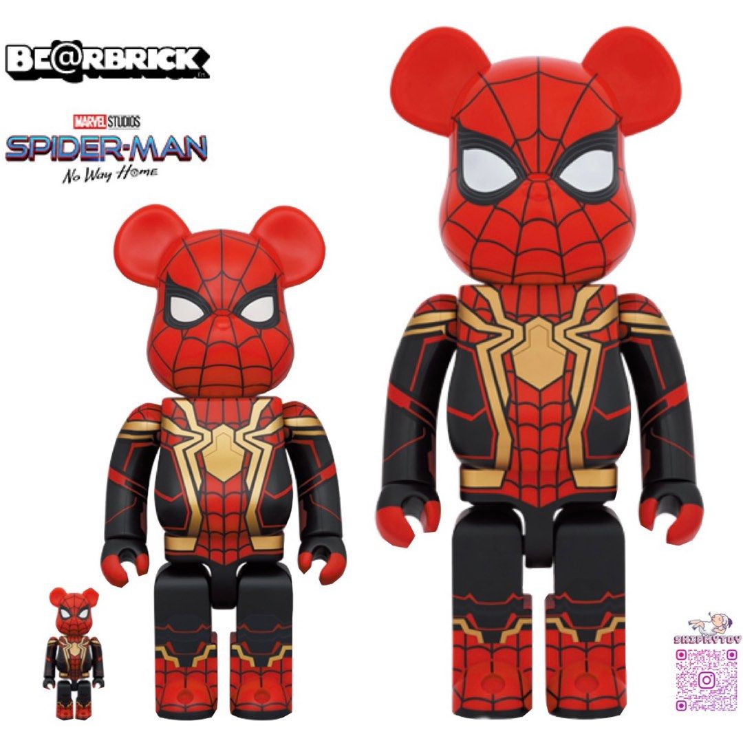 BE@RBRICK SPIDER-MAN INTEGRATED SUIT 400