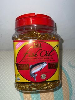 加拿大BILL 家庭裝康加美 魚油800粒