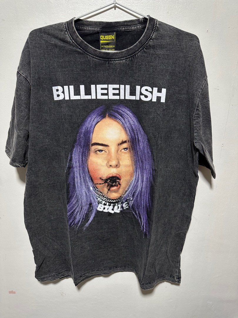 Billie Eilish, Men's Fashion, Tops & Sets, Tshirts & Polo Shirts on ...