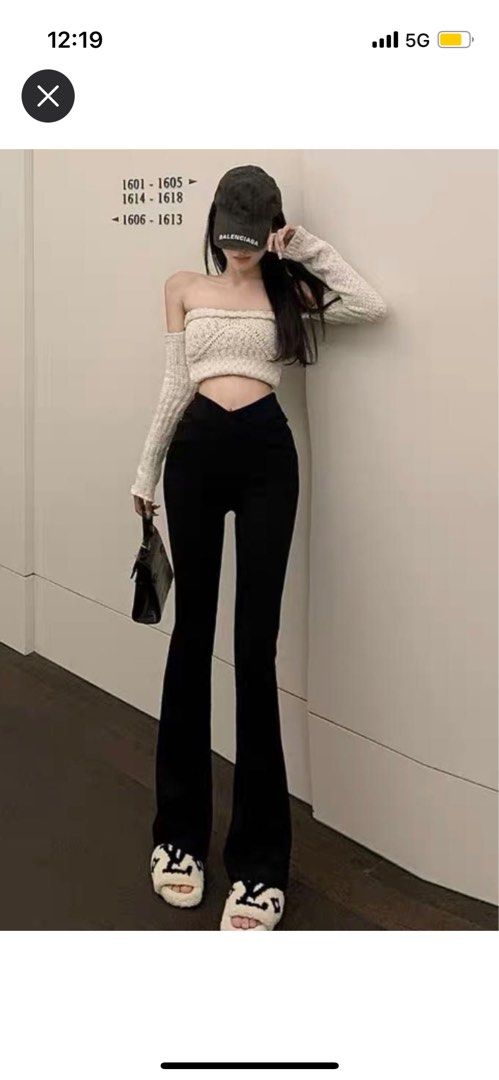 Black Flare Pants Outfit Ideas