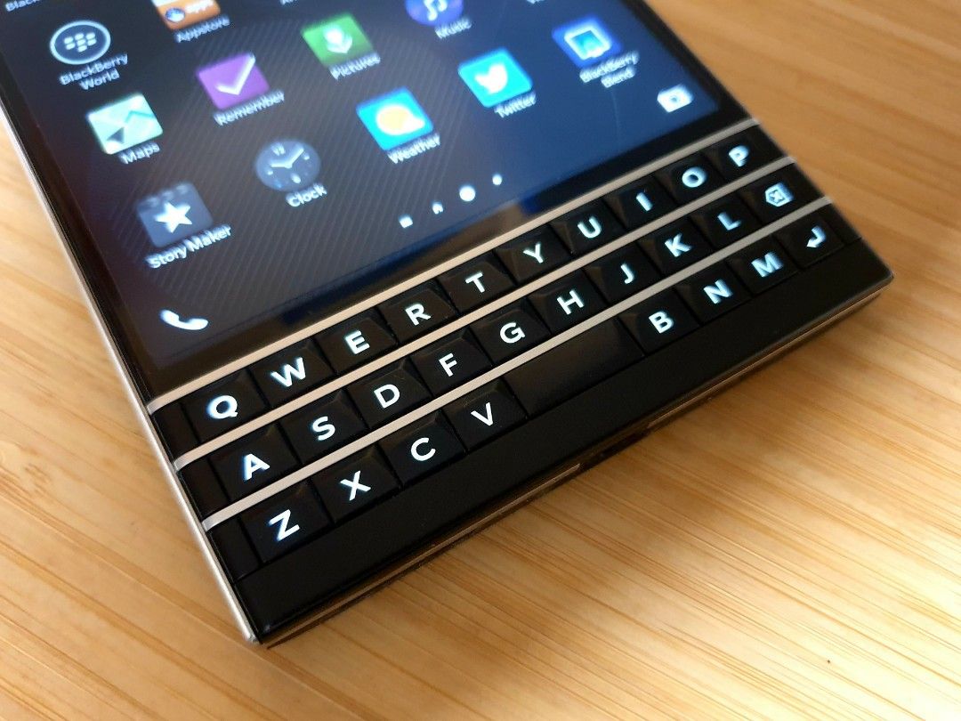 Blackberry Passport Android. Highly collectable. WhatsApp messaging