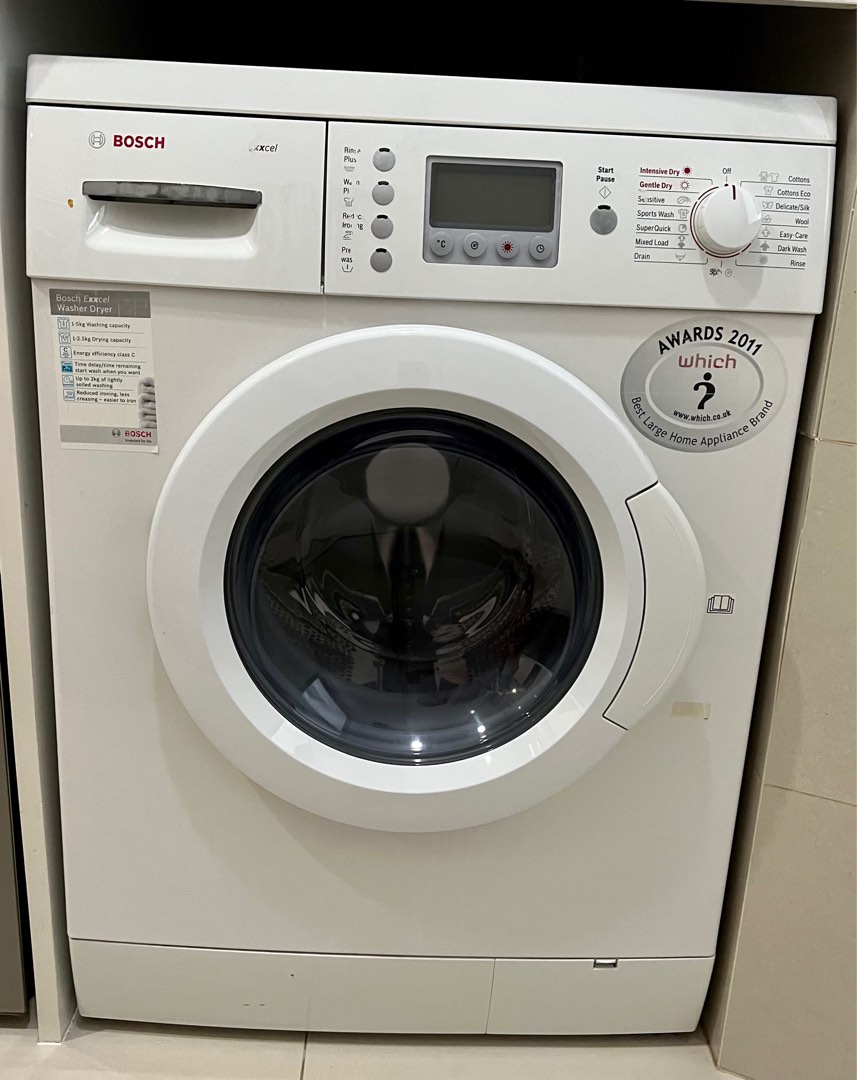 Bosch washer / dryer, TV & Home Appliances, Washing Machines and Dryers on Carousell