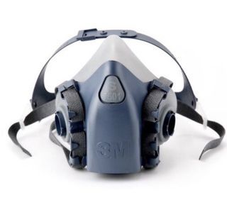 Brand New 3M Half Facepiece Reusable Respirator, (Available: 7501- small, 7502- medium) inclusive of 1 set of cartridge and 1 pc exhaust cover