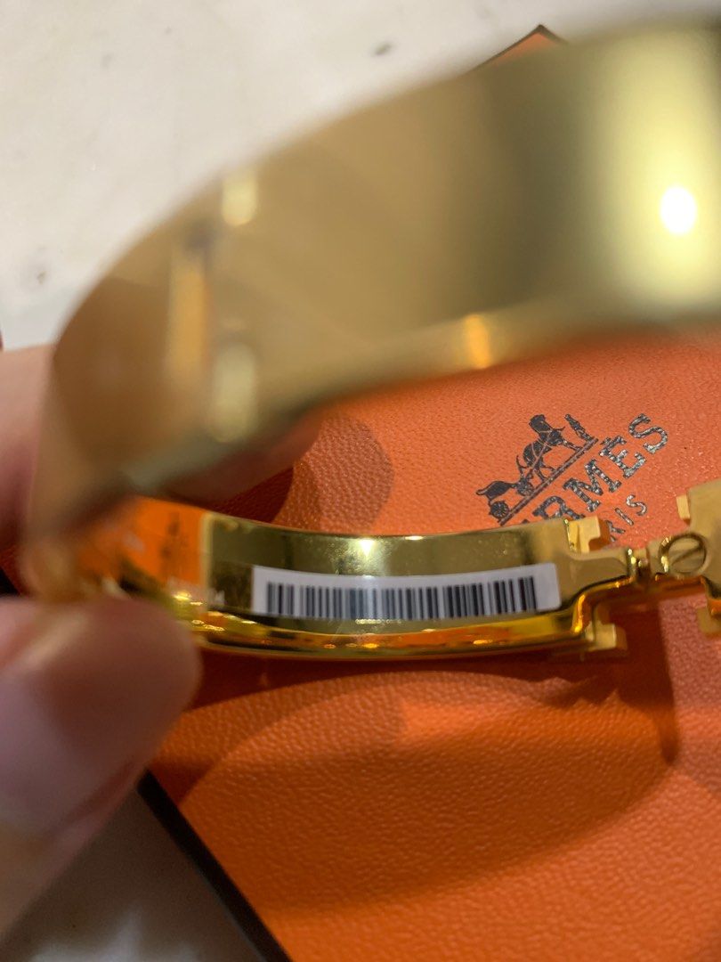 Hermes Clic H bracelet real vs fake 