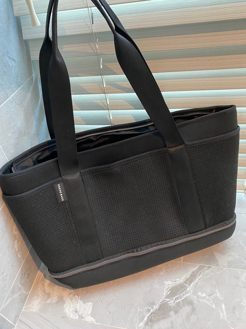 Brand new Prene Sunday Bag black neoprene tote diaper bag gym