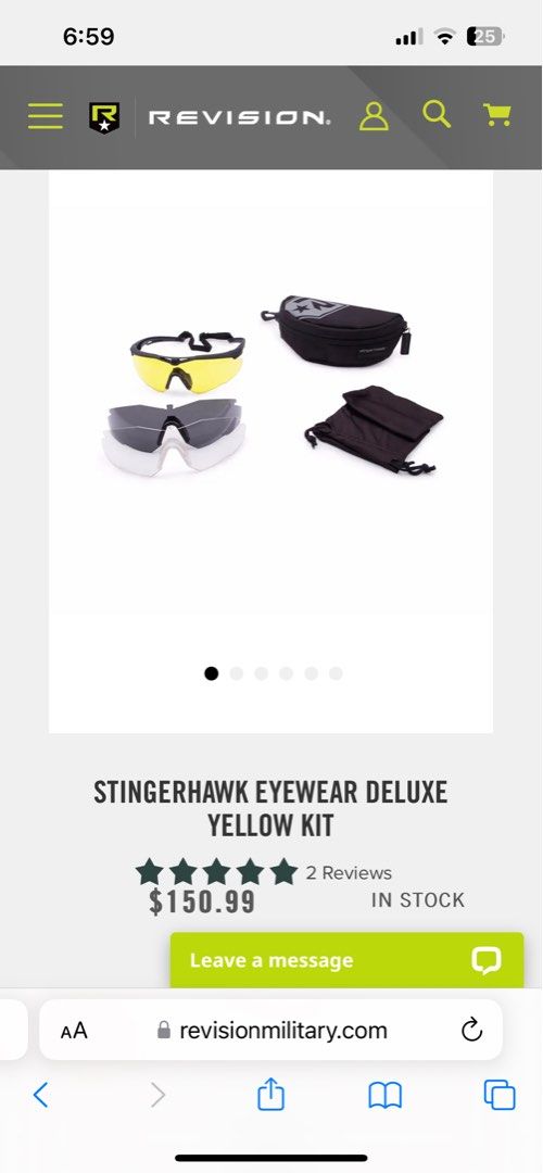 Brand new Revision Stinger Hawk Eyewear (Category: Sunglasses & Eyewear) located in San Juan City. Submitted by taco175 (Listing ID 1228326422, Image 2). Description: Retails for $150 USD Flawless optics precision manufacturer lenses for distortion free vision Tough high performance ocumax plus scratch resistant and anti fog coating system 100% UV ABC protection.