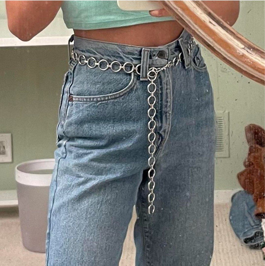 Brandy melville top circle belt