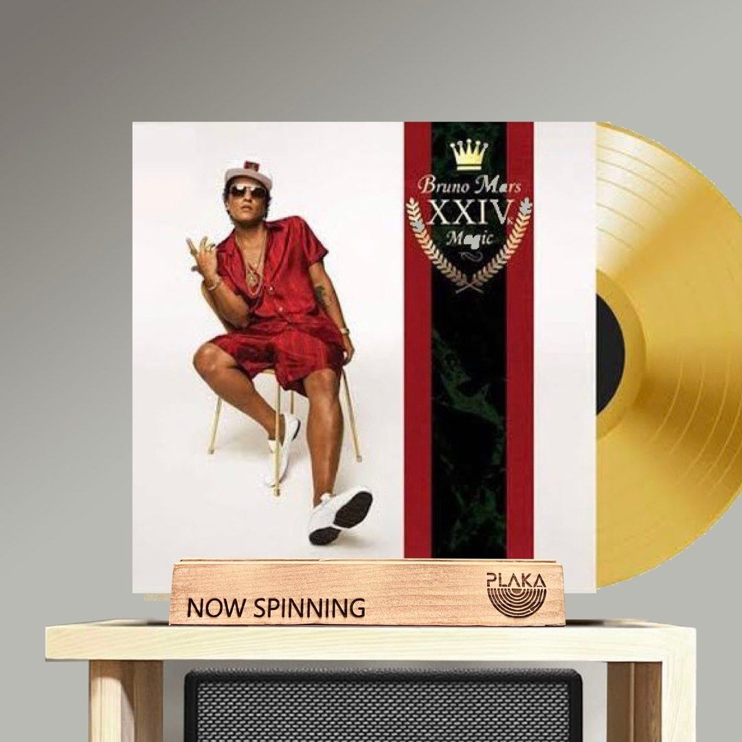 Bruno Mars - 24k Magic Vinyl LP Plaka (Category: Vinyls) located in Manila. Submitted by plaka.mnl (Listing ID 1228308089, Image 1). Description: Bruno Mars - 24k Magic Limited Edition Gold Vinyl Php 2,199 Track Listings Side A 24K Magic Chunky Perm That’s What I Like Versace on the Floor Side B Straight up & Down Calling All My Lovelies Finesse Too Good to Say Goodbye.