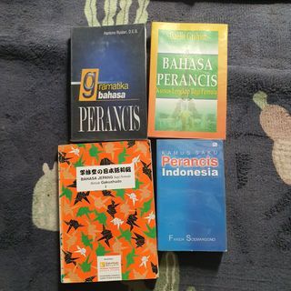 Buku Bahasa francis dan jepang