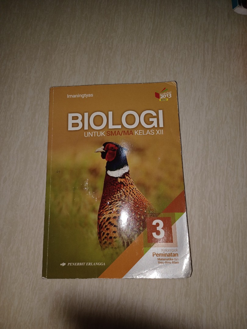 Buku Pelajaran Biologi Kelas Xii On Carousell