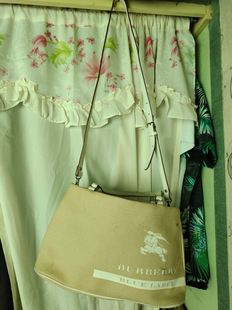 Burberry Blue Label Two Way bag, Women's Fashion, Bags & Wallets