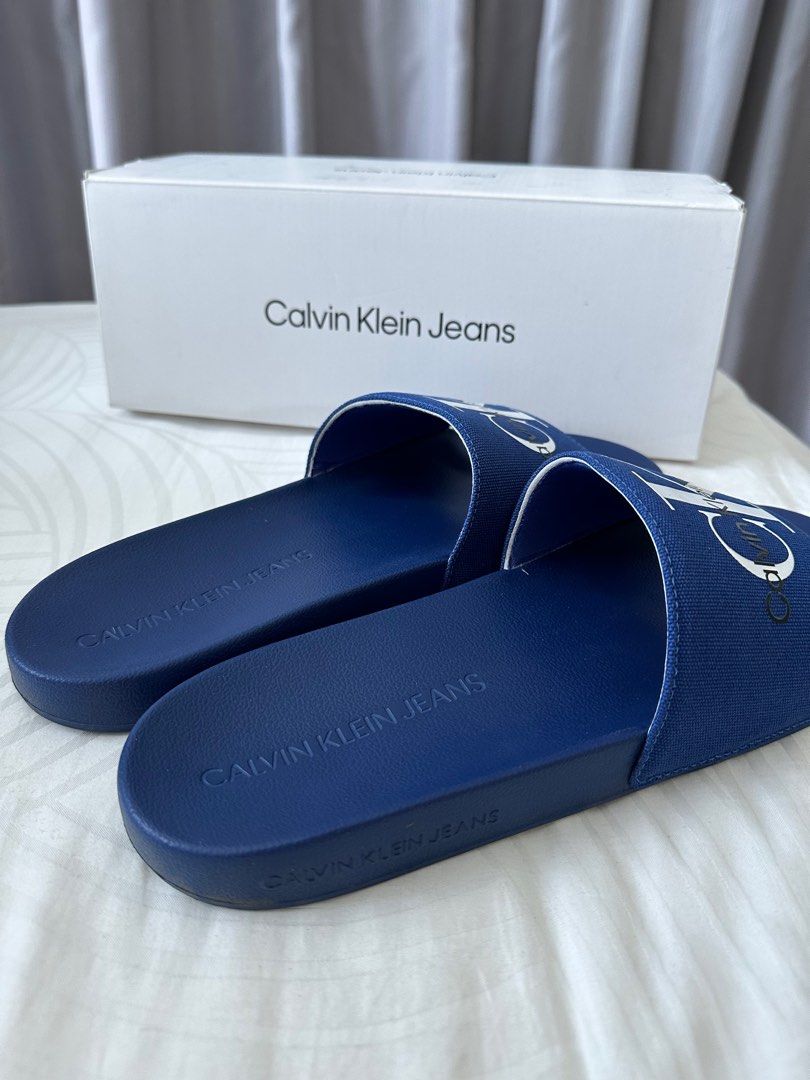 Calvin klein vincenzo slides clearance