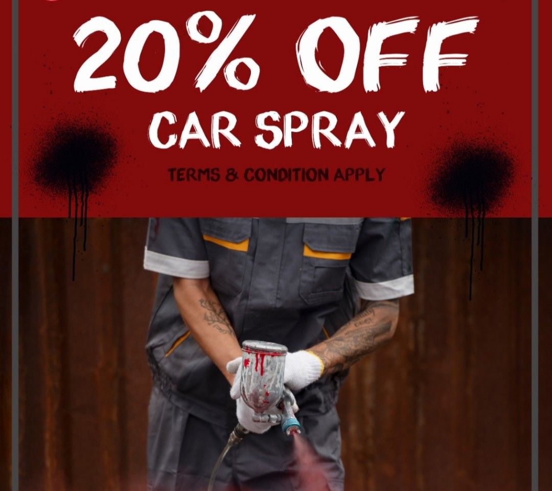 Car Spray Painting Service Singapore most affordable, Car Accessories